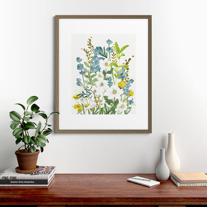 Wildflowers VI Framed Art Print Gallery Image 42