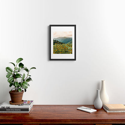 Smoky Mountains Wildflower Nature Photography Framed Art Print Gallery Image 3