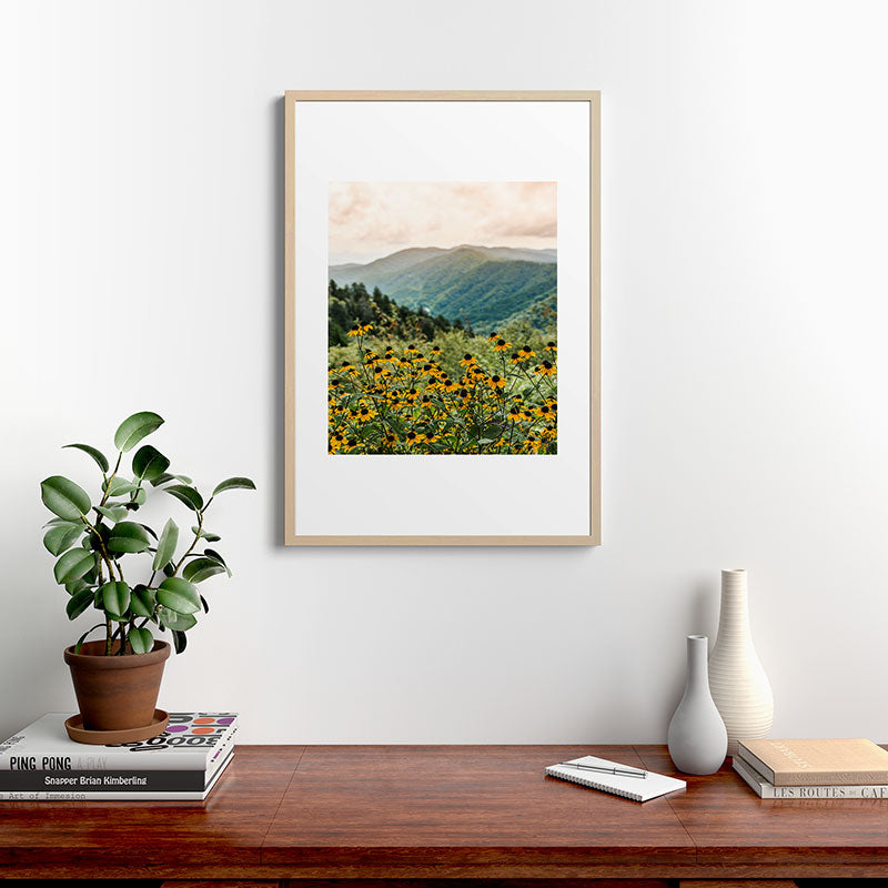 Smoky Mountains Wildflower Nature Photography Framed Art Print Gallery Image 20