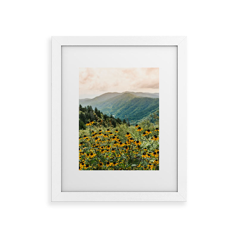 Smoky Mountains Wildflower Nature Photography Framed Art Print Gallery Image 50