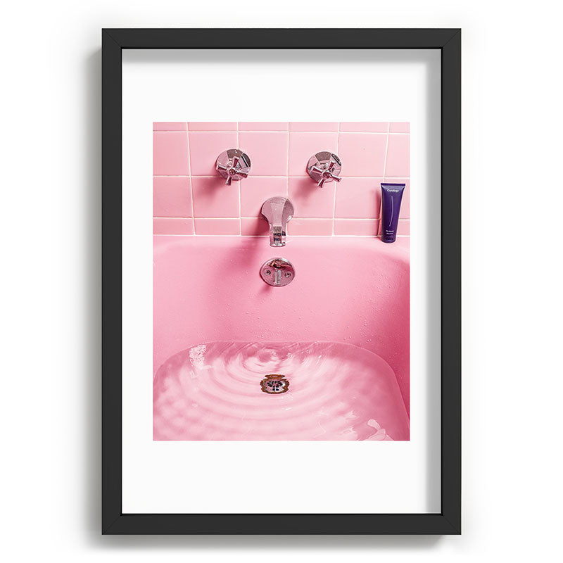 Pink Bathtub Framed Art Print Gallery Image 59