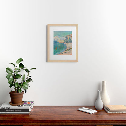 Claude Monet beach Framed Art Print Gallery Image 63