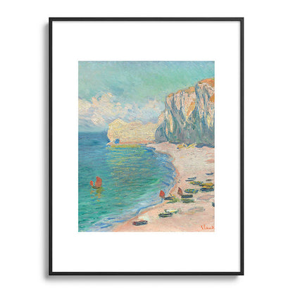 Claude Monet beach Framed Art Print Gallery Image 115