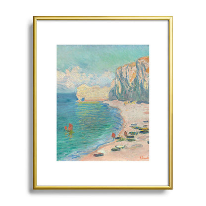 Claude Monet beach Framed Art Print Gallery Image 121