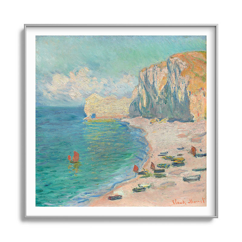 Claude Monet beach Framed Art Print Gallery Image 141