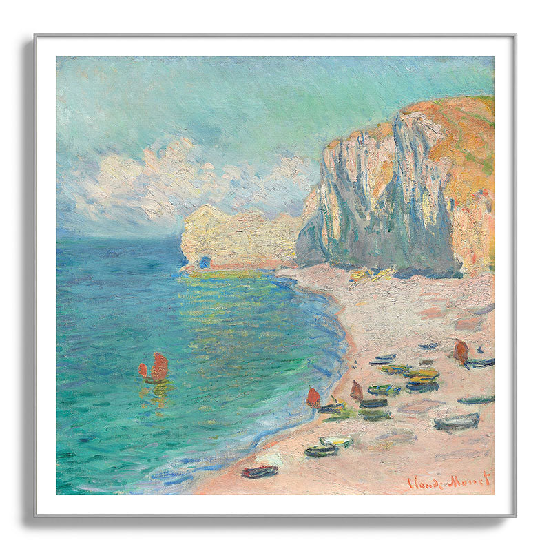 Claude Monet beach Framed Art Print Gallery Image 142