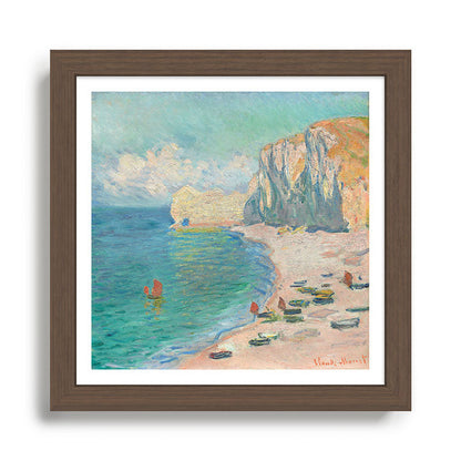 Claude Monet beach Framed Art Print Gallery Image 13