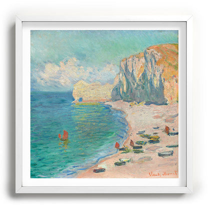Claude Monet beach Framed Art Print Gallery Image 118