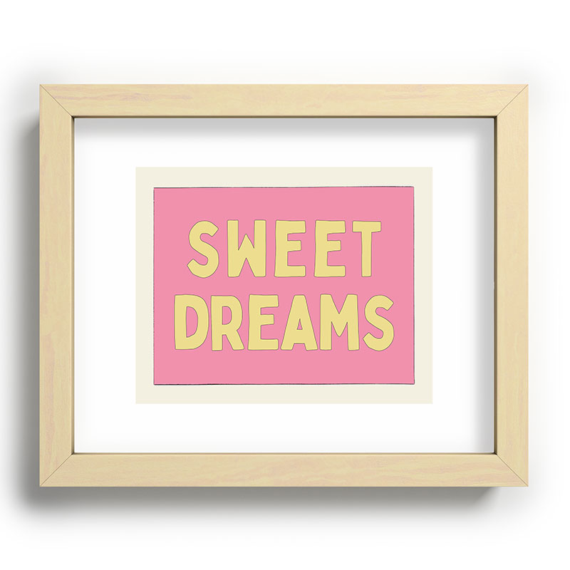 Sweet Dreams Framed Art Print Gallery Image 96