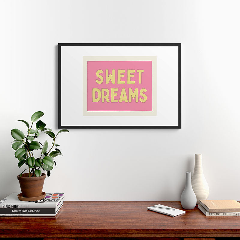 Sweet Dreams Framed Art Print Gallery Image 8