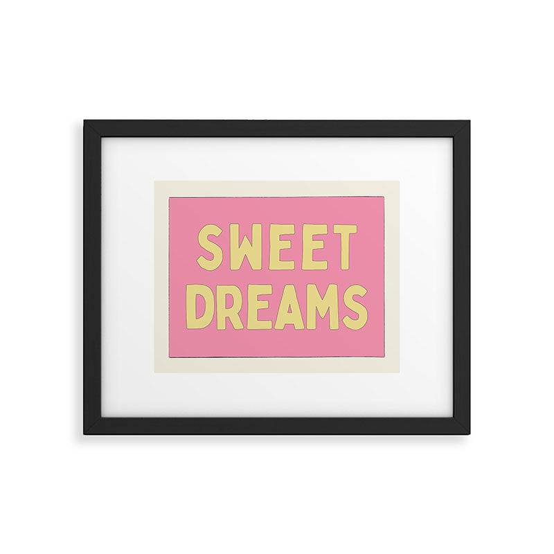 Sweet Dreams Framed Art Print Gallery Image 3