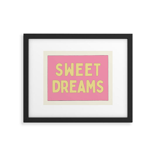 Sweet Dreams Framed Art Print Gallery Image 1