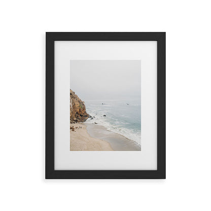 Coast in Malibu Print - Point Dume Pirate's Cove Beach - Coastal Boho Framed Art Print Gallery Image 44