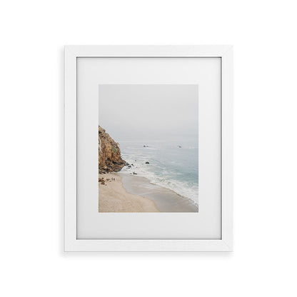 Coast in Malibu Print - Point Dume Pirate's Cove Beach - Coastal Boho Framed Art Print Gallery Image 75
