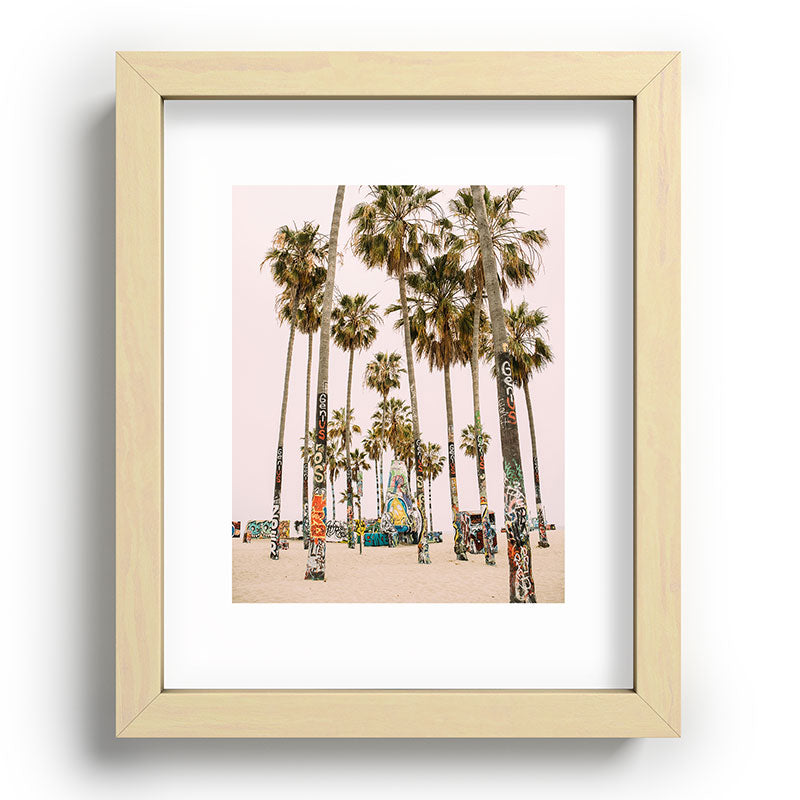 Palm Trees on Venice Beach - Los Angeles California Travel Photography Framed Art Print Gallery Image 95
