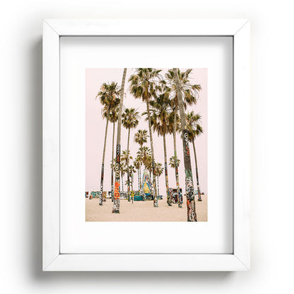 Palm Trees on Venice Beach - Los Angeles California Travel Photography Framed Art Print Gallery Image 104
