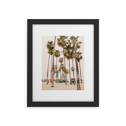 Palm Trees on Venice Beach - Los Angeles California Travel Photography Framed Art Print Gallery Image 41