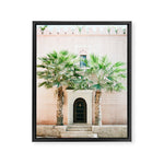 Magical Marrakech | Travel photography Morocco | Pastel colored. Framed Canvas Print Gallery Image 1