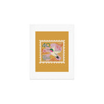 Hummingbird Postage Stamp Art Print Gallery Image 1