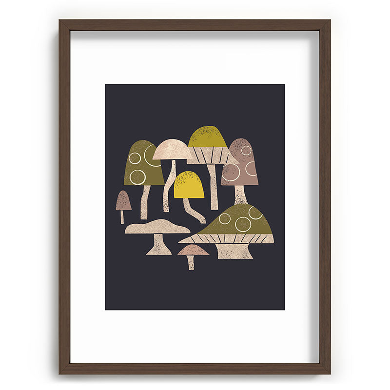 Toadstools Framed Art Print Gallery Image 92
