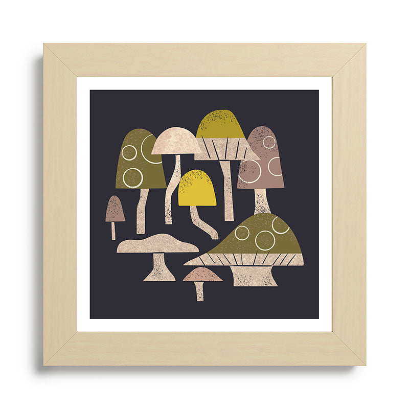 Toadstools Framed Art Print Gallery Image 68