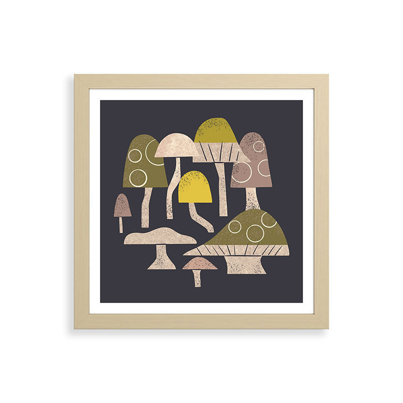 Toadstools Framed Art Print Gallery Image 71