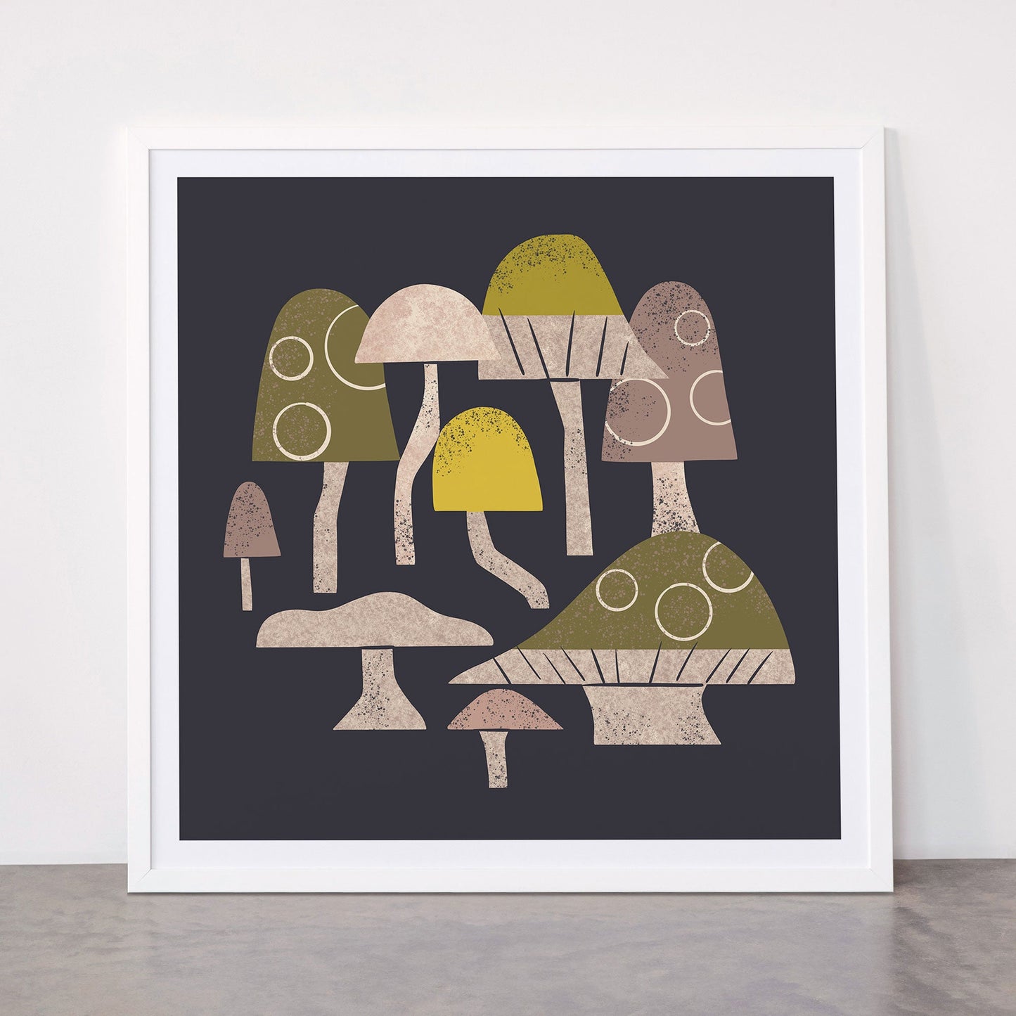 Toadstools Framed Art Print Gallery Image 87