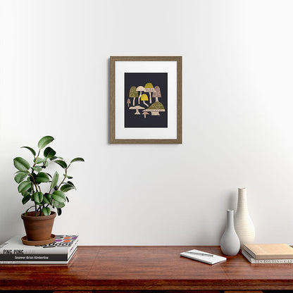 Toadstools Framed Art Print Gallery Image 53