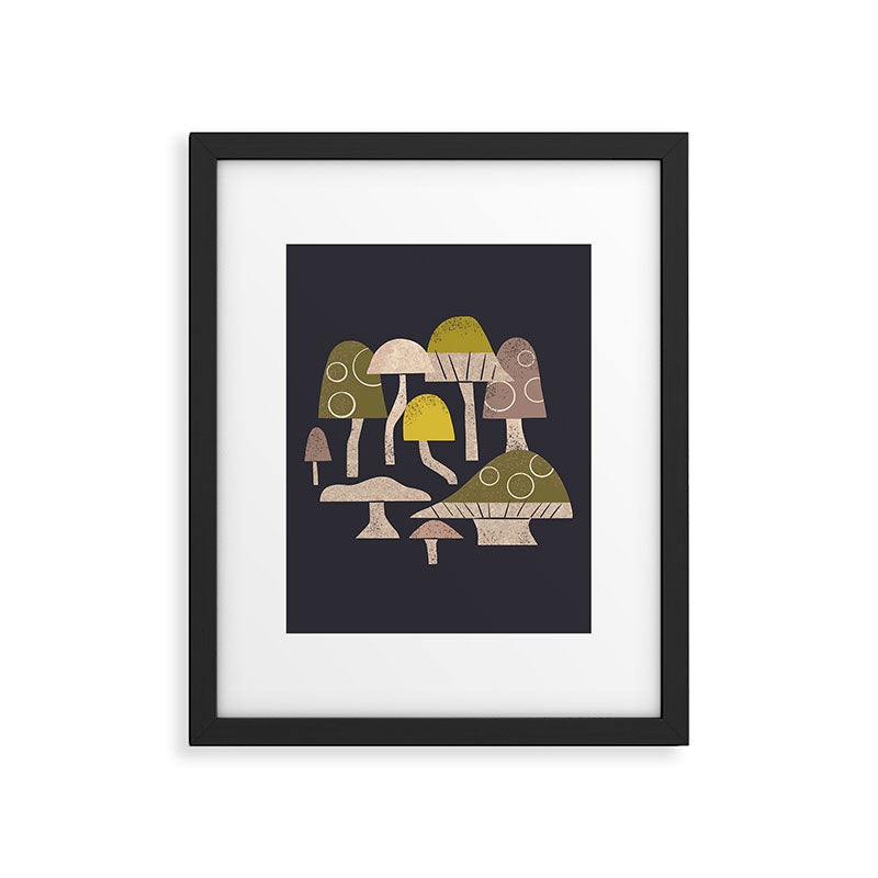 Toadstools Framed Art Print Gallery Image 6