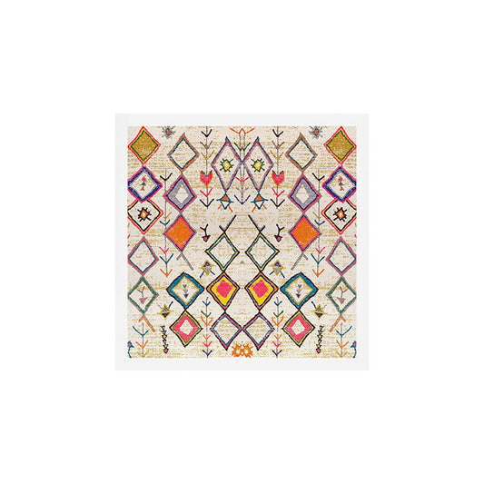 Traditional Vintage Moroccan Berber rug Art Print Gallery Image 2