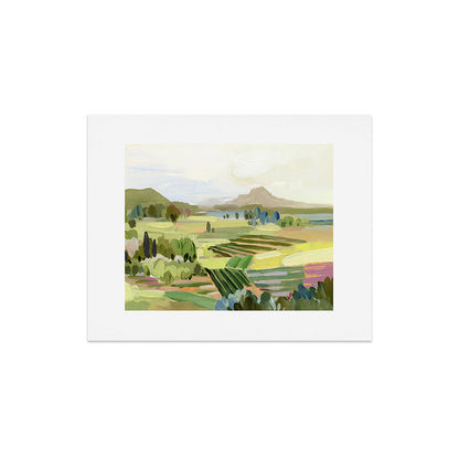 Sunny Italian Fields Art Print Gallery Image 4