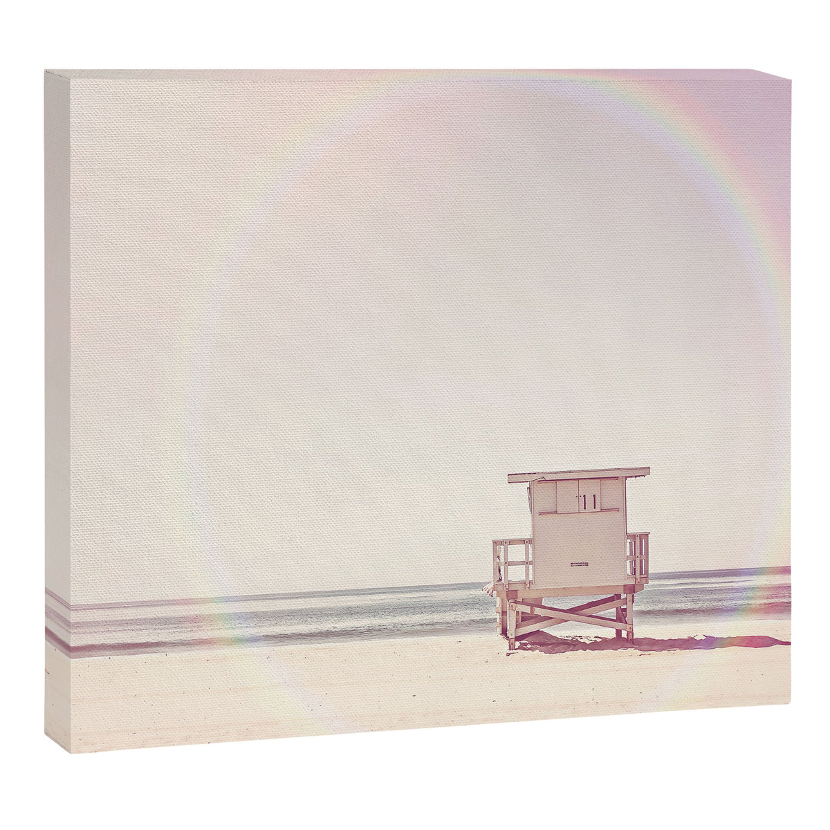 Beach hut Canvas Print Gallery Image 6