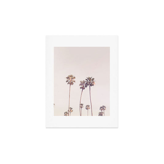 Sunny Cali Palm Trees Art Print Gallery Image 2