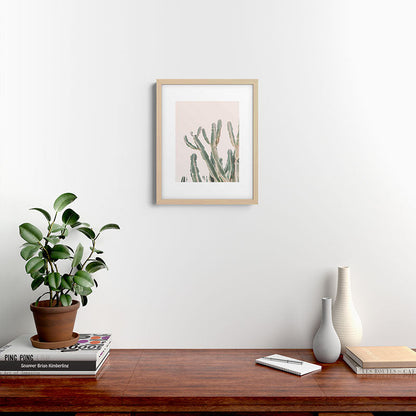 Sunrise Cactus Framed Art Print Gallery Image 18
