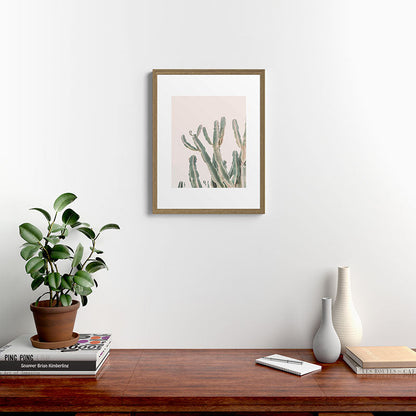Sunrise Cactus Framed Art Print Gallery Image 12