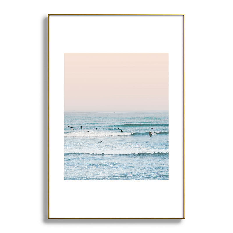 Surfers Framed Art Print Gallery Image 94
