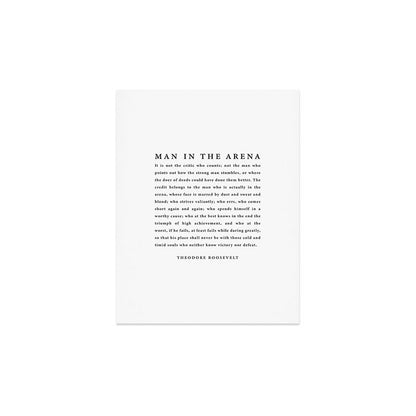 The Man In The Arena, Theodore Roosevelt Art Print Gallery Image 4