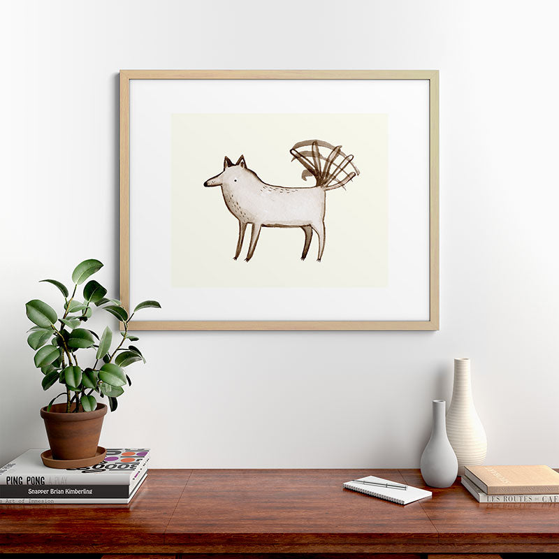 "I'm So Happy" - Dog Framed Art Print Gallery Image 67