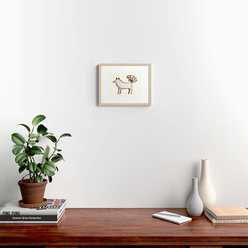 "I'm So Happy" - Dog Framed Art Print Gallery Image 22
