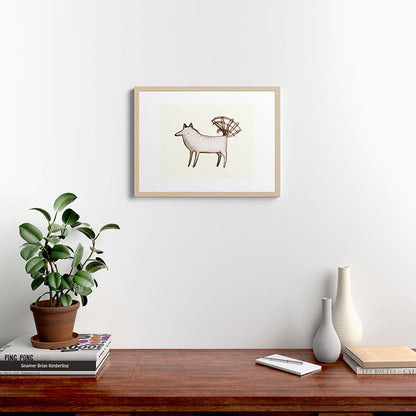 "I'm So Happy" - Dog Framed Art Print Gallery Image 26