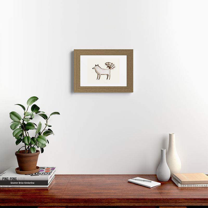 "I'm So Happy" - Dog Framed Art Print Gallery Image 52