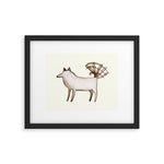 "I'm So Happy" - Dog Framed Art Print Gallery Image 1