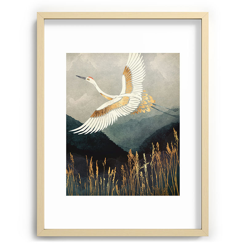 Elegant Flight Framed Art Print Gallery Image 99