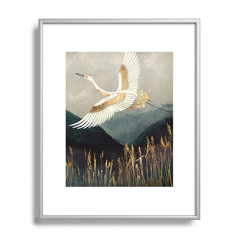 Elegant Flight Framed Art Print Gallery Image 131