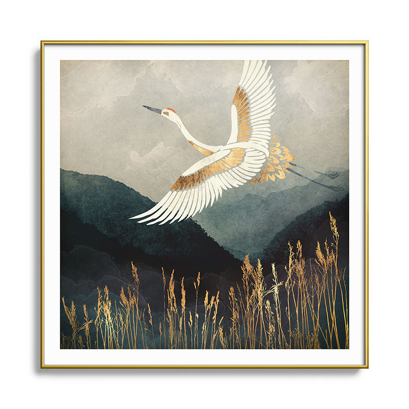Elegant Flight Framed Art Print Gallery Image 136