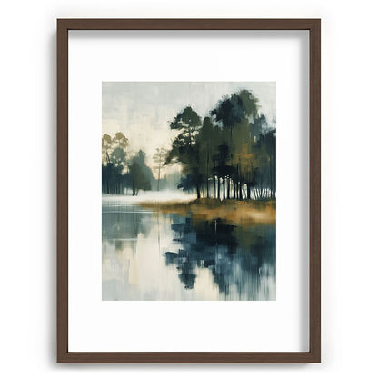 Country Lake II Framed Art Print Gallery Image 66