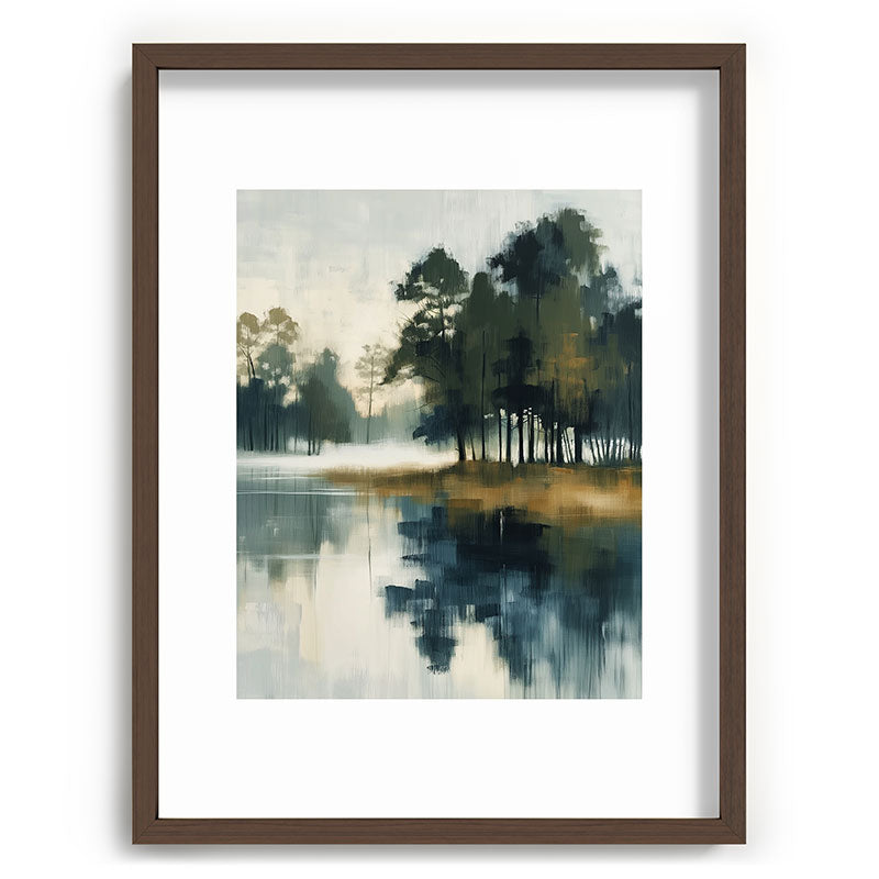Country Lake II Framed Art Print Gallery Image 67