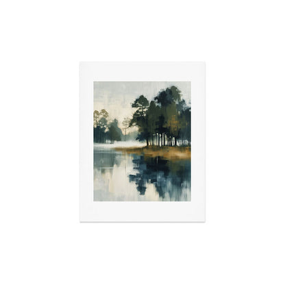 Country Lake II Art Print Gallery Image 2