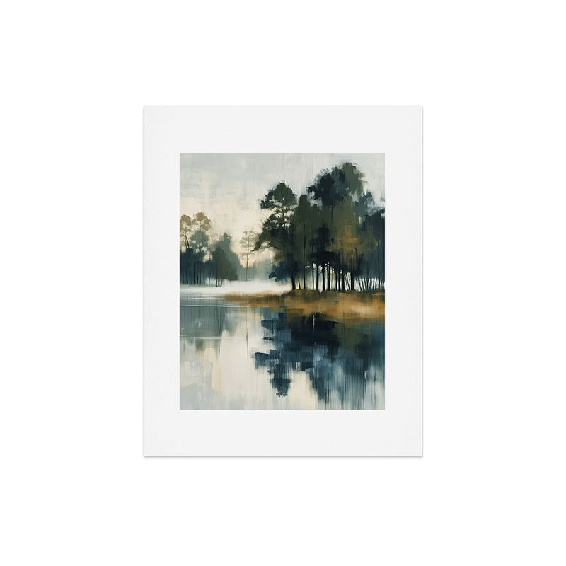 Country Lake II Art Print Gallery Image 5