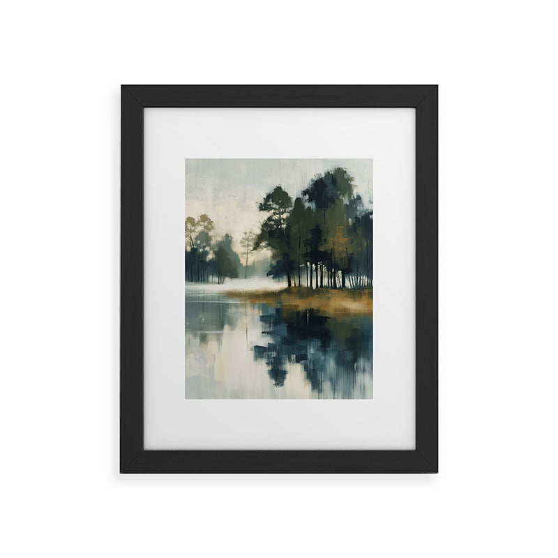 Country Lake II Framed Art Print Gallery Image 32